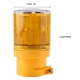 thumbnail image 4 of Solar LED Warning Light, LED Warning Signal Light Alarm Strobe Lamp 0.3W Flashing Car Warning Light, Flashing LED Signal Light For Snowy Mud Wind Season Outdoor, 4 of 8