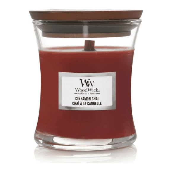 WoodWick - Mini Chai à la Cannelle en Forme de Sablier