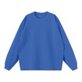 thumbnail image 1 of Birdeem Shirts for Men Mens Solid Color Winter Loose Long Sleeved T-Shirt, 1 of 1
