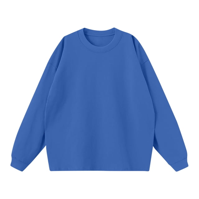 Birdeem Shirts for Men Mens Solid Color Winter Loose Long Sleeved T-Shirt