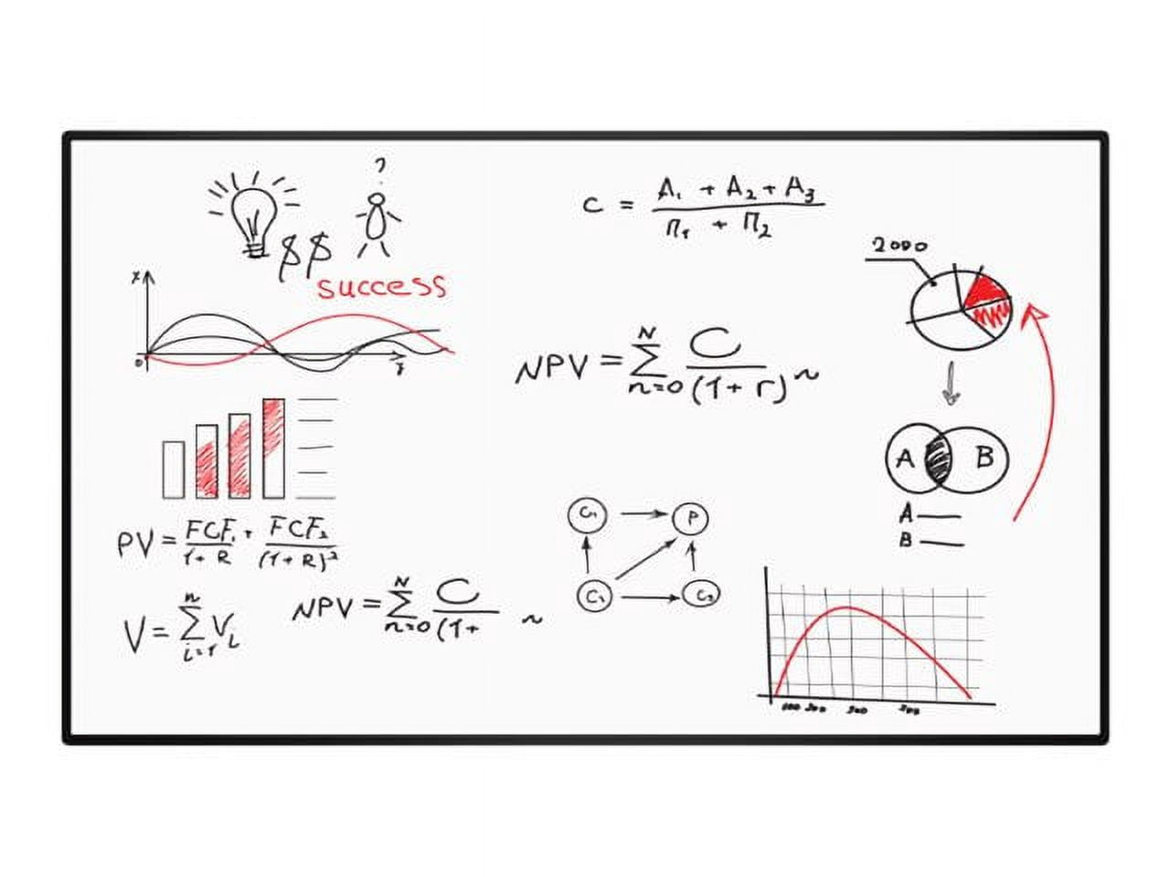 Sharp AQUOS BOARD 4W-B65FT5U - Classe Diagonale 65 Pouces (64,5 Pouces Visible) - Écran LCD Rétroéclairé Led Série 4W-B - Éducation / Affaires - avec Écran Tactile (Multi-Touch) - 4K UHD (2160p) 3840 x 2160