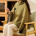 thumbnail image 1 of TopLLC USB Heated Blanket Heated Throw Blanket USB Throw Blanket With Zipper Wearable Portable Throw Wrap Washable electric heating shawl, 1 of 6