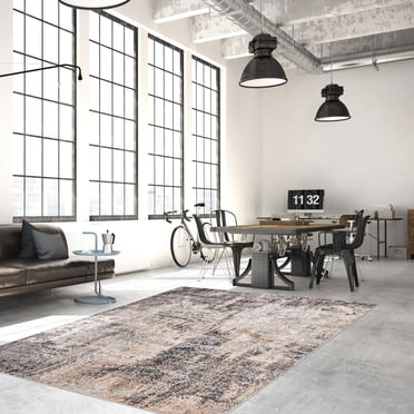 ECARPET Modern Abstract Area Rug Phoenix Collection