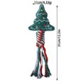 thumbnail image 2 of SIfdSeng Rope Christmas Theme Dog Toy with Rope Body for Puppy Dog Chew Toy for Puppy Interactive Toy Puppy Chew Toys Small Dog Toy Dog Toy for Aggressive Chewers, 2 of 7