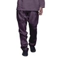 thumbnail image 2 of Atasi Solid Readymade Elastic Pajama For Mens Ethnic Santoon Bottom Pant, 2 of 5
