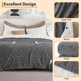 thumbnail image 3 of Eastvita Gray King-Size 90x100 Inch Machine-Washable Dual-Control Electric Blanket with Premium Stylish Thick Tufted Sherpa/Enhanced Heating System, 3 of 8