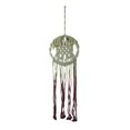 thumbnail image 1 of Purple Did Dyed Boho Cotton Macrame Dream Catcher, 1 of 3