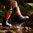 thumbnail image 4 of TIELUTT Couvre-Chaussures de Style Adulte pour Aventure en Plein Air, Randonnée, Vélo et Sports, et Couvre-Chaussures Réutilisables contre la Boue, Protège-Bottes pour Activités de Plein Air, Cyclisme, Randonnée, 4 of 4