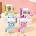 thumbnail image 3 of 1 Pcs Pencil Knife Tools Delicate Cartoon Animal Pattern Hand Pencil Sharpener Student Supplies Children Gift Pink, 3 of 5