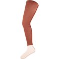 thumbnail image 2 of Capezio Girls Ultra Soft Transition Tight - 1916C, Chestnut,  One Size (8-12), 2 of 2