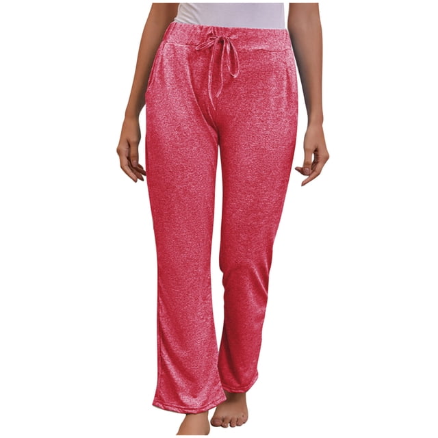 Birdeem Pantalon Long Décontracté d'Été pour Femmes avec Poches Taille Élastique