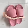 thumbnail image 5 of Wall Mount Adjustable Flexible Shower Head Holder and Bathroom Storage Rack Organizer with Toilet Paper Towel Mount, 5 of 5
