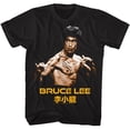 thumbnail image 1 of Bruce Lee Ready Stance Black Adult T-Shirt Xlt, 1 of 2