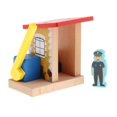 thumbnail image 1 of Wooden Train Accessory Set Includes , Station, Bus Station And Railroad for , And All Major Brands Trains, 1 of 7