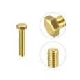 thumbnail image 4 of Unique Bargains Brass Hex Bolts, M5x25mm 5 Pack Fully Thread Grade 4.8 Machine Screws, 4 of 4