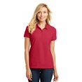 thumbnail image 1 of Port Authority ®  Ladies Core Classic Pique Polo. L100 Xxl Rich Red, 1 of 2