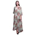 thumbnail image 1 of Bimba Kaftan de Plage Floral, Paréo de Bikini, Robe Maxi pour Femmes, Long Caftan-S-L, 1 of 5