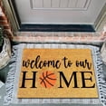 thumbnail image 2 of Front Door Game Welcome Mat Farmhouse Front Door Decorative Baseball Welcome Mat Front Door Absorbent And Wear Baseball Mat 40 X 60 Cm Light Rug Small Rugs for Classroom Ladder Throw Blanket Thick, 2 of 4