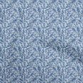 thumbnail image 1 of oneOone Cotton Cambric Light Blue Fabric Floral Retro Sewing Craft Projects Fabric Prints By Yard 56 Inch Wide, 1 of 5