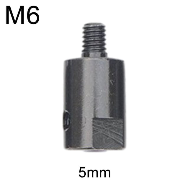 1pc M6 3.17-8mm Axle Motor Shaft Coupler Sleeve Saw Blade Coupling Chuck Adapter