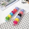 thumbnail image 1 of 10 Pieces Macaron Boxes 6 Cookie Boxes Macaron Boxes Packaging Macaron Container, 1 of 7