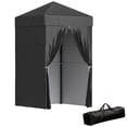 thumbnail image 1 of Outsunny 4x4 ft Compact Pop Up Canopy Tent, UPF50+ Portable Privacy Canopy, 1 of 10