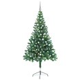 thumbnail image 1 of vidaXL Artificial Pre-lit Christmas Tree with Ball Set 150cm 380 Branches, 1 of 5