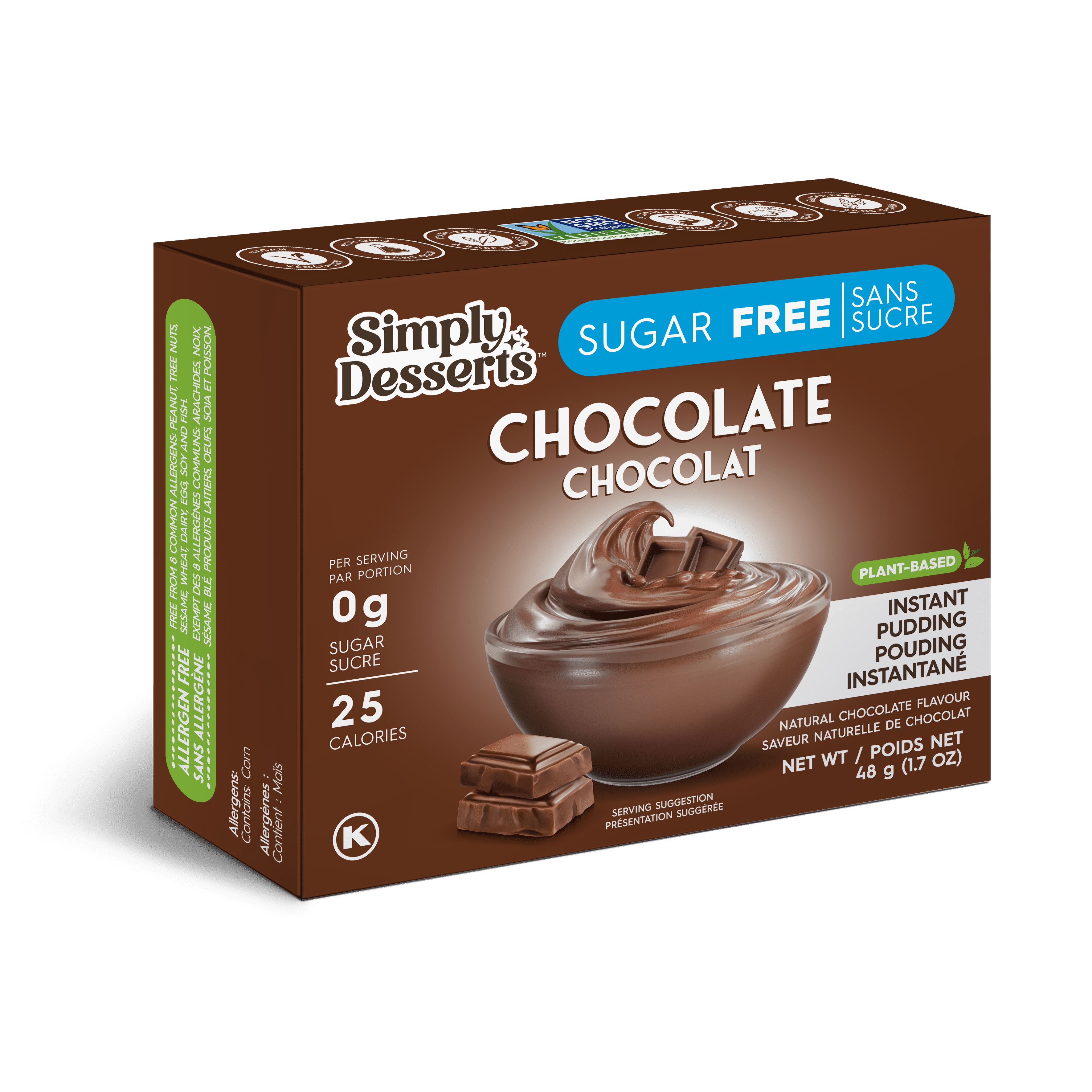 Simply Desserts - Pudding au chocolat, 48g