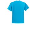 thumbnail image 5 of Jerzees Mens DRI-POWER Active Short Sleeve Crew T-Shirt, XL, California Blue, 5 of 5