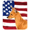 thumbnail image 1 of Usa Drapeau Américain avec Tapis de Souris Min Pin, Tapis Chaud Ou Trivet, 1 of 1
