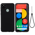 thumbnail image 1 of 1 Pce Étui de Téléphone en Silicone Liquide, Couverture de Téléphone Compatible pour Pixel 5A 5G, 1 of 5