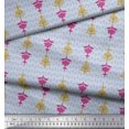 thumbnail image 3 of Soimoi Poly Georgette Fabric Artistic Floral Ethnic Decor Fabric Printed Yard 42 Inch Wide, 3 of 3
