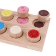 thumbnail image 4 of Jeu de Correspondance Montessori en Bois avec Cylindres Colorés pour, 4 of 8