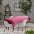 thumbnail image 2 of Vargottam Indoor/Outdoor Tablecloth 58 x 120" Inch Rectangular Tablecloth Waterproof Patio Table Cloths, Spring/Summer Table Covers for Backyard Circular Table/BBQs/Picnic - Rose Pink, 2 of 6