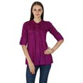 thumbnail image 1 of Robe Tunique Décontractée Boho pour Femmes, Vêtement en Coton, Robe d'Été, 1 of 5