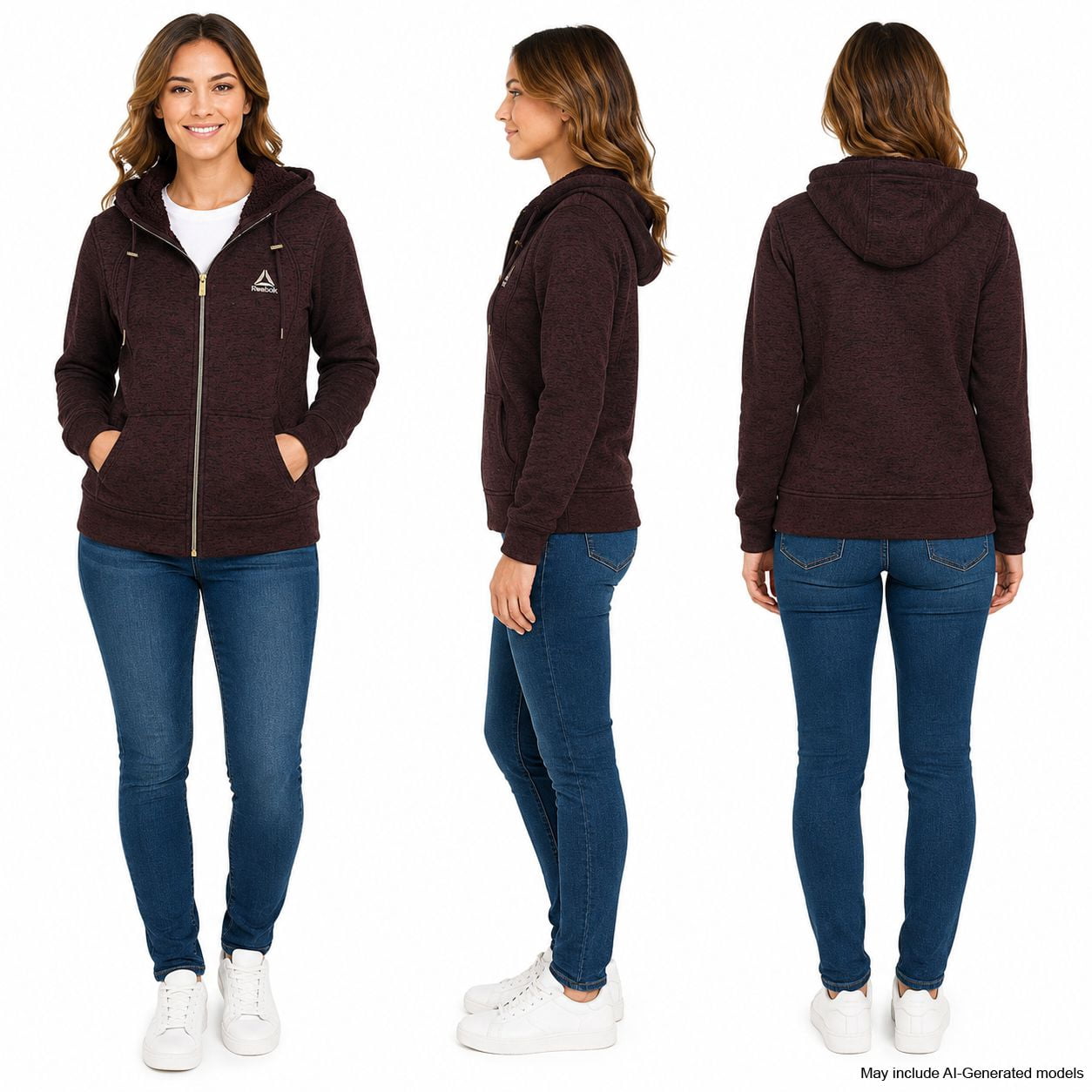 Veste polaire en molleton Reebok