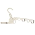 thumbnail image 1 of Folding 5-hole Clothes Drying Rack 360° Rotary Hook Portable Travel Hanger, G7U9, 1 of 8