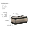 thumbnail image 4 of Birdeem Pp Plastic Storage Box, Foldable, Transparent Storage Box, Seven Piece Set, Clothing Sorting and Organizing Bag, Clothing Bag, Storage Bag, 4 of 10