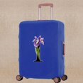 thumbnail image 1 of Luggage Cover Elasticity Thicken Travel Accessory Covers Flower Color Print Trolley Protective Case Apply To 18-32 Inch Suitcase 8Flower color I L (26-28inch), 1 of 6