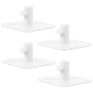 Phenofice 4pcs Stand Mixer Hook Mixer Attachment Holder Plastic Storage Household Users Commercial Kitchen