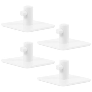 Phenofice 4 Pcs Crochet pour Batteur sur Socle Support d'Accessoire de Batteur Rangement en Plastique Utilisateurs Domestiques Cuisine Commerciale