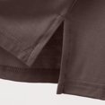 thumbnail image 4 of LOVZFMLL Hauts d'Été pour Femmes Chemise Décontractée Fine Douce et Basique Longueur Moyenne Manches Courtes Col Rond, 4 of 4