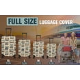 thumbnail image 3 of Luggage Cover Protector Travel Suitcase Covers Protective Skin for Carry On Baggage Fit 18-20 Inch Luggage, 3 of 3