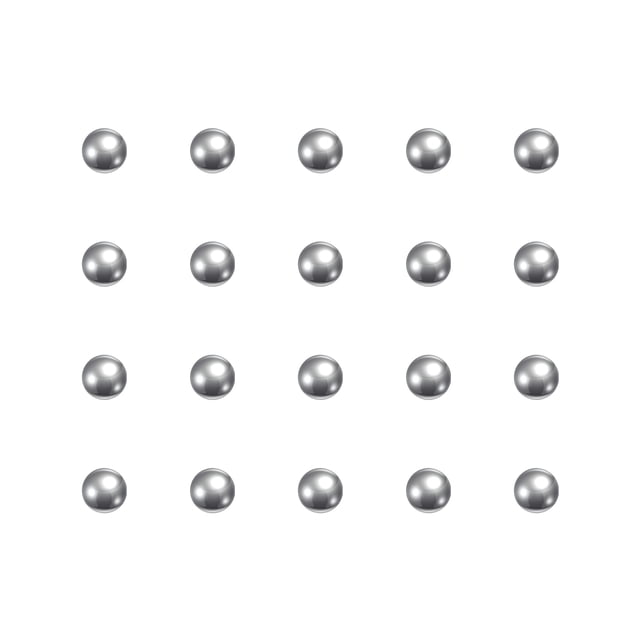 Uxcell Roulements en Acier Inoxydable 420 à Billes G100 Précision 5/32 Pouces
