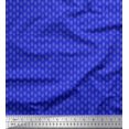 thumbnail image 1 of Soimoi Poly Georgette Fabric Dots Shirting Print Fabric by Yard 52 Inch Wide, 1 of 3
