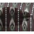 thumbnail image 4 of oneOone Viscose Chiffon Fabric Stripe & Geometric Ikat Print Fabric BTY 42 Inch Wide, 4 of 4