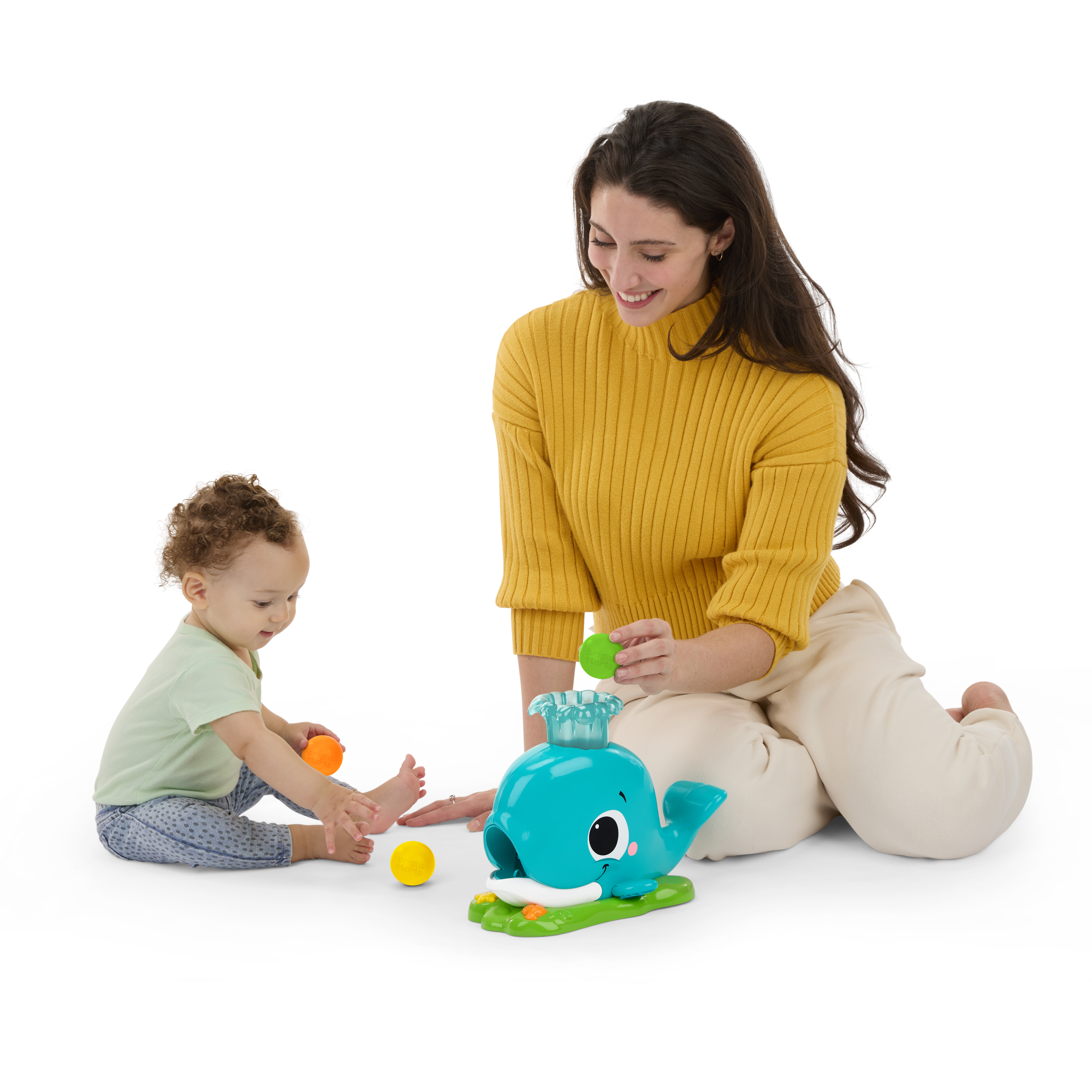 Bright Starts Silly Spout Whale Popper Ball Play Toy, age group: 6M+ - 10934