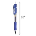 thumbnail image 4 of Qiopertar Gel Pens, Smooth Writing 0.5mm Fine Point Pens with Ergonomic Grip, Quick Dry Ink Pens for Office Exam Answering, 4 of 6
