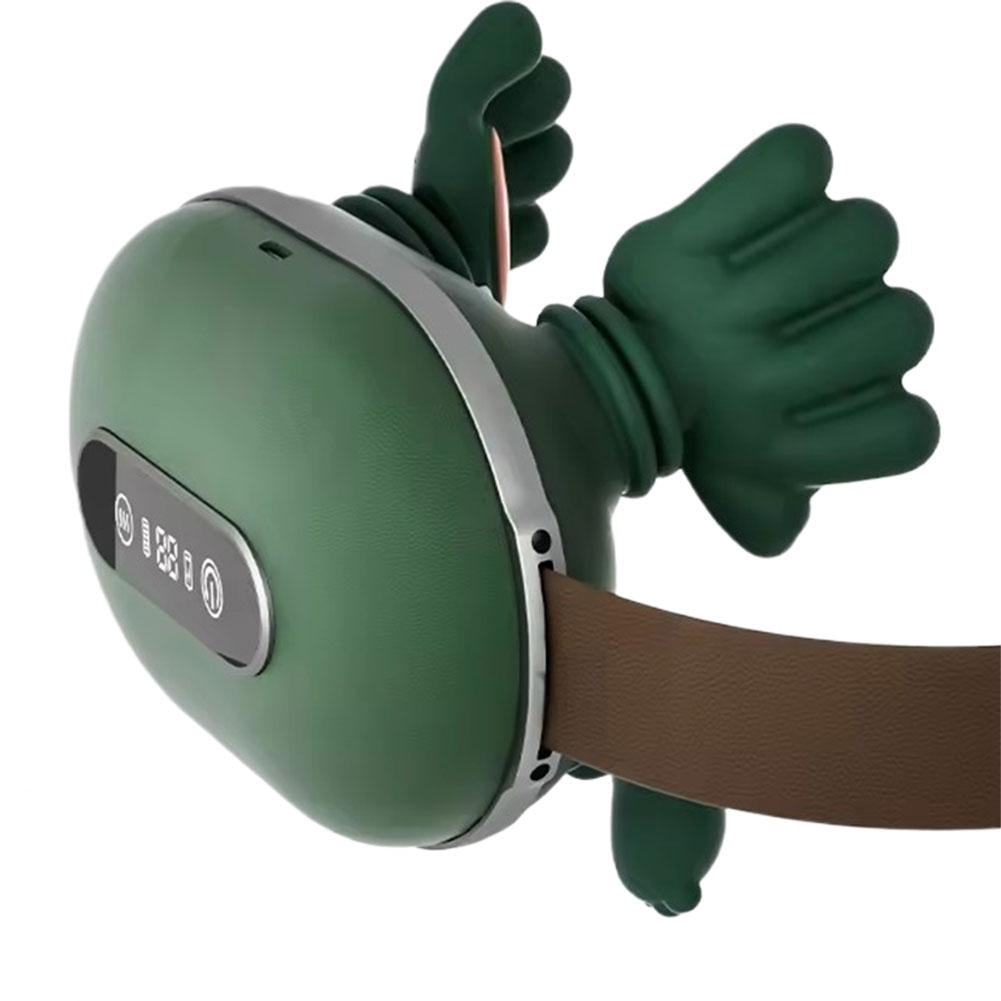 Shoulder and Neck Massager, Bionic Heated Massager, Portable Neck and Back Massager with Fingers, 4D Kneading Massager, Simulates a Real Palm