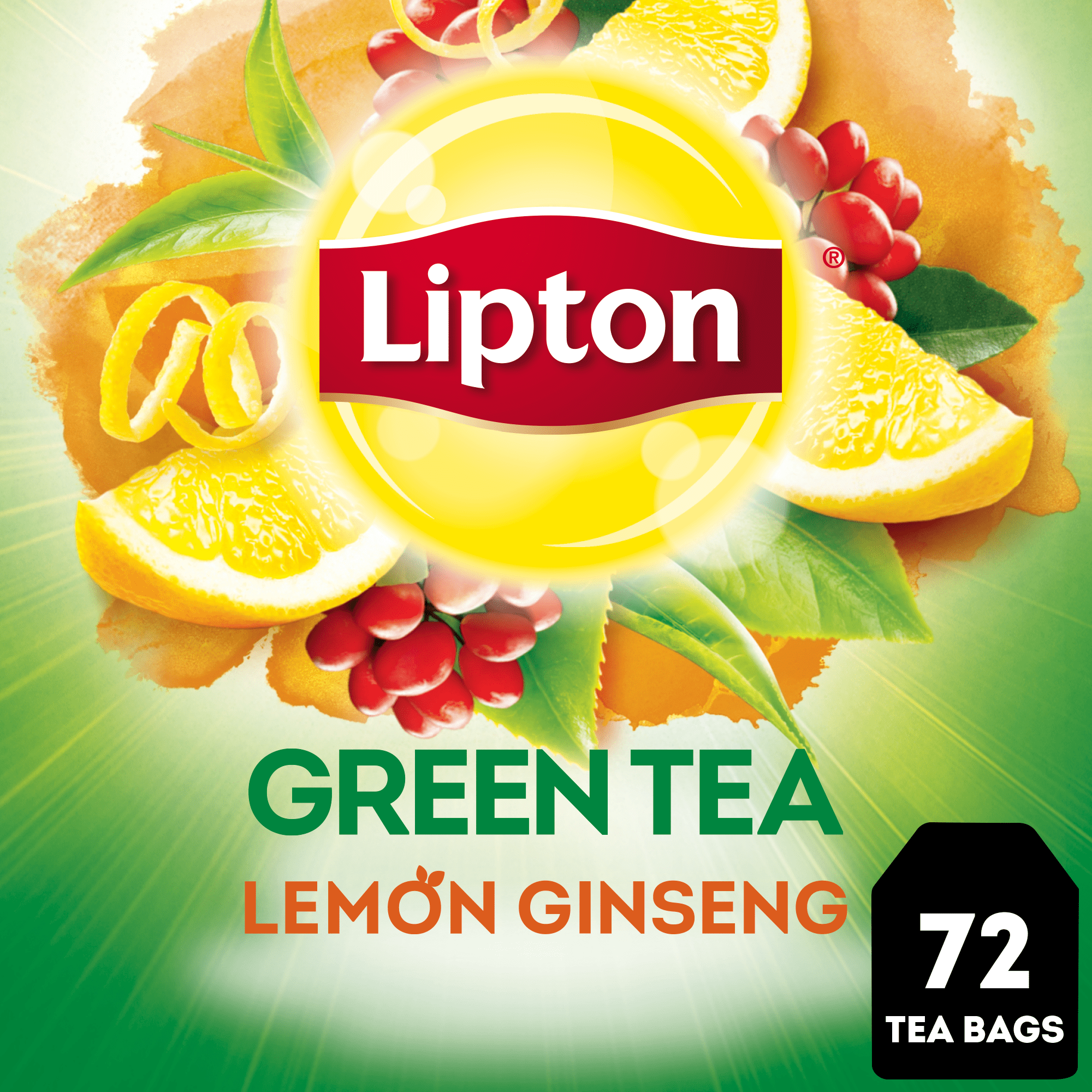 Lipton Green Tea Lemon Ginseng
